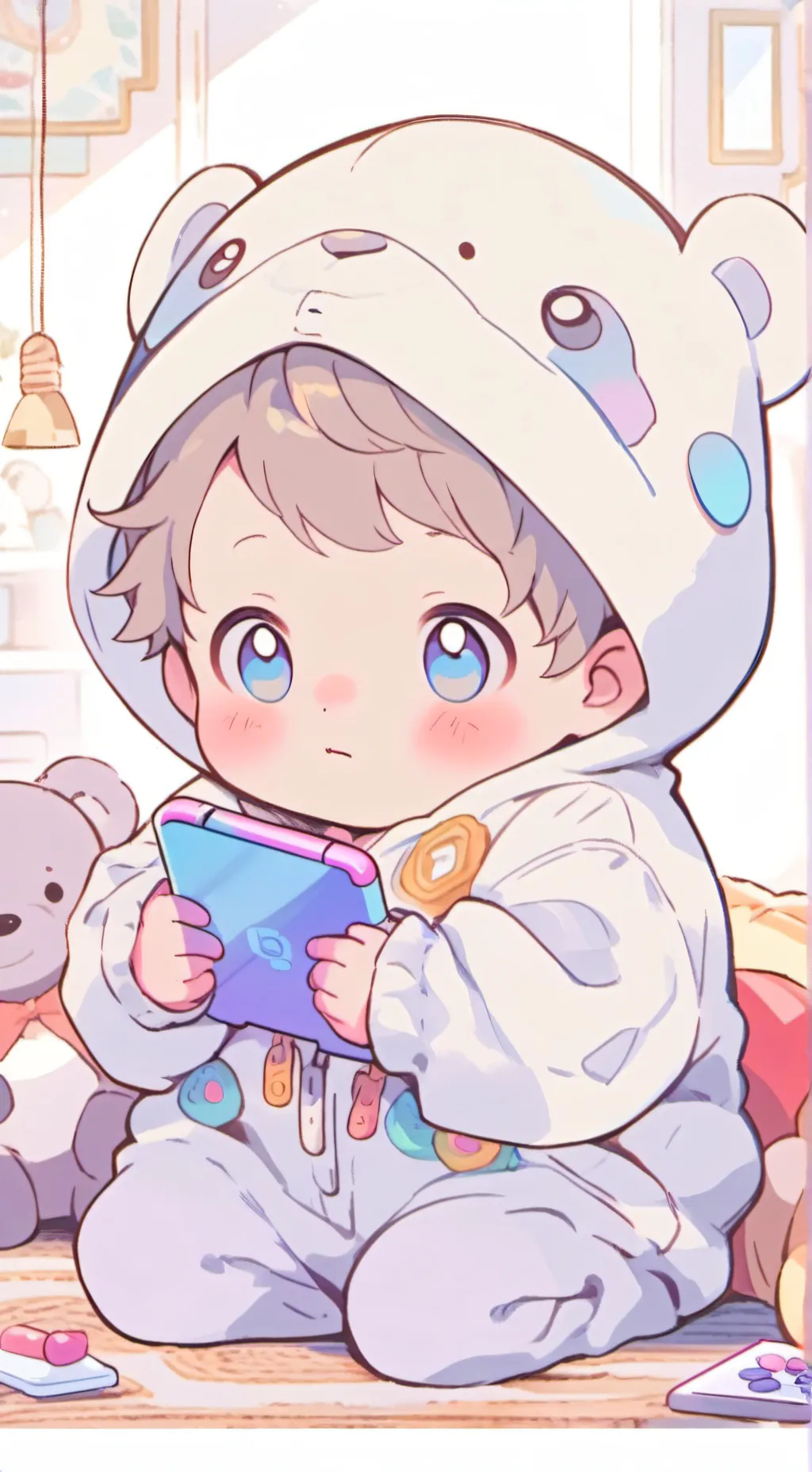 ai character: stupid baby liam background