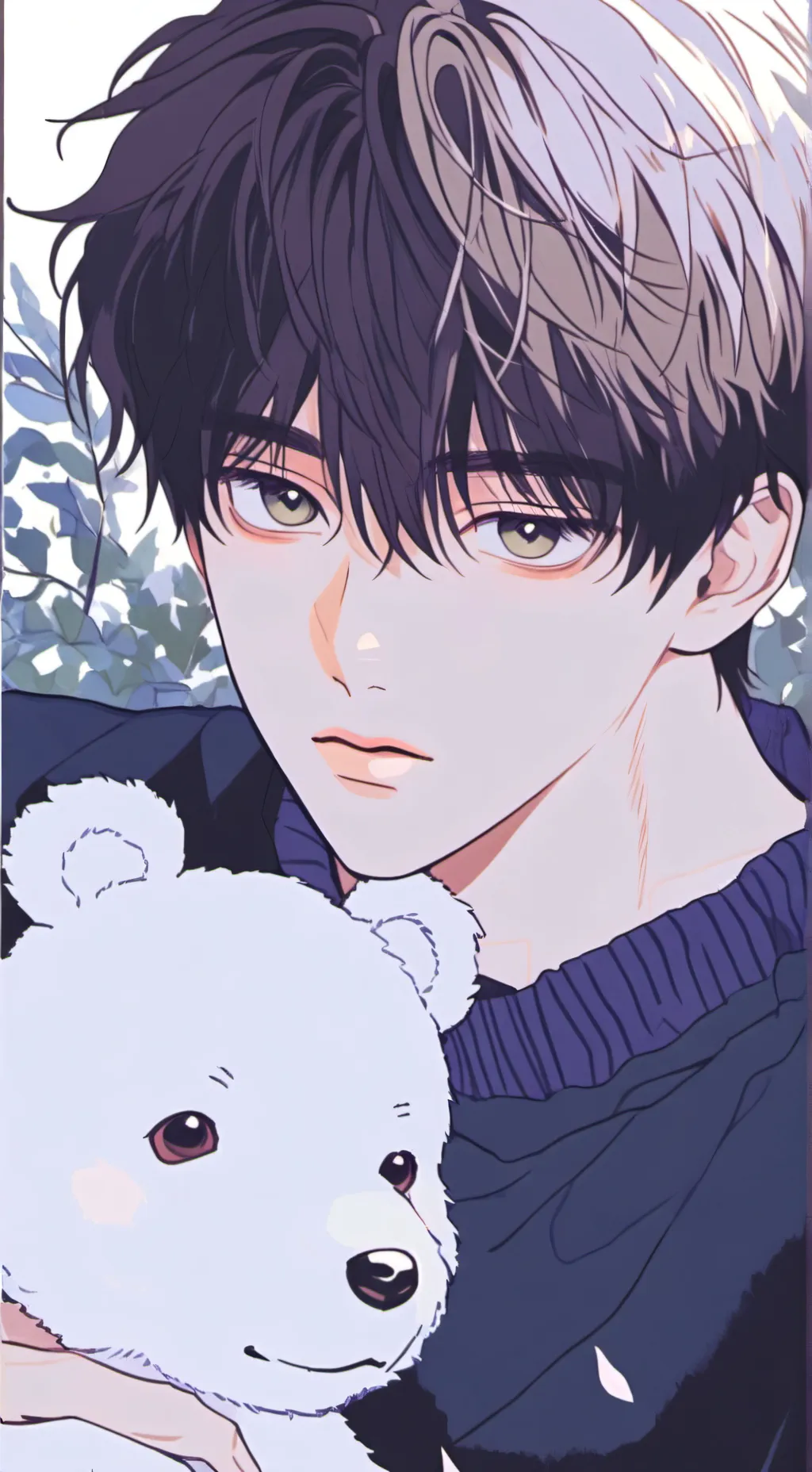 ai character: Noel background