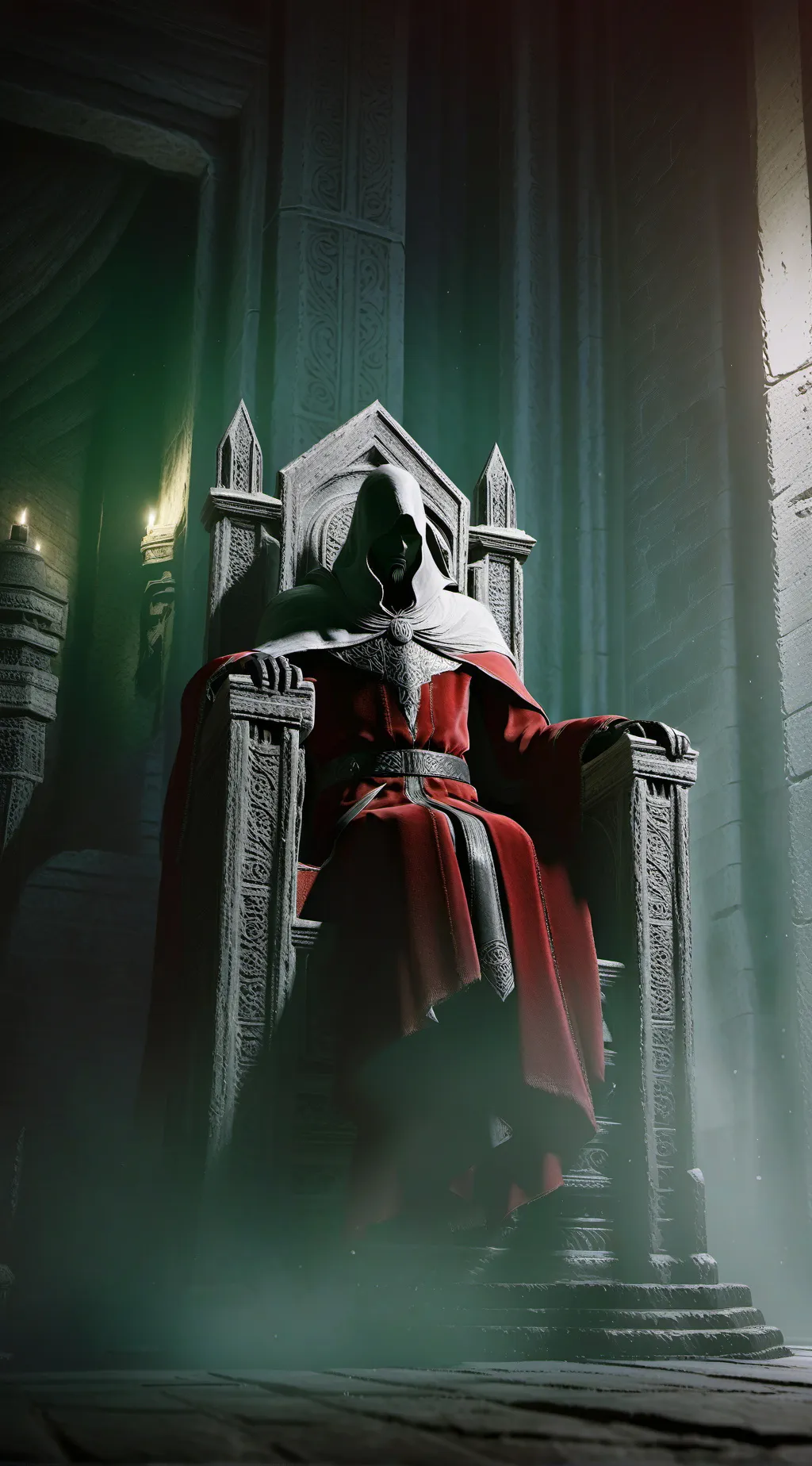 ai character: shadow monarch  background