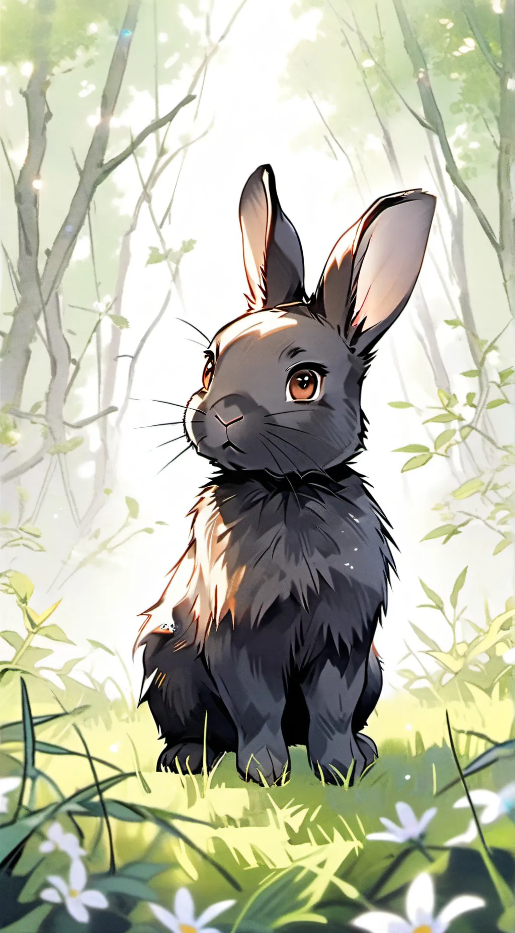 ai character: Bonny  background