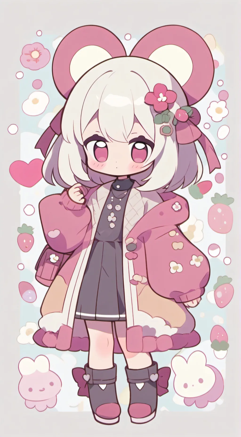 ai character: •Тюня• background