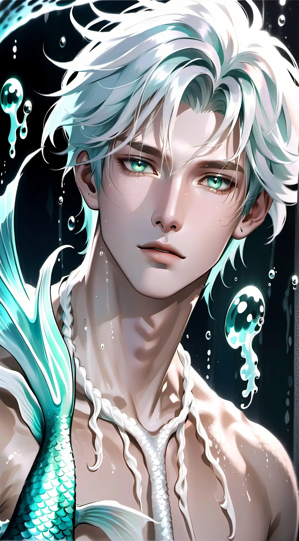 ai character: oceano background