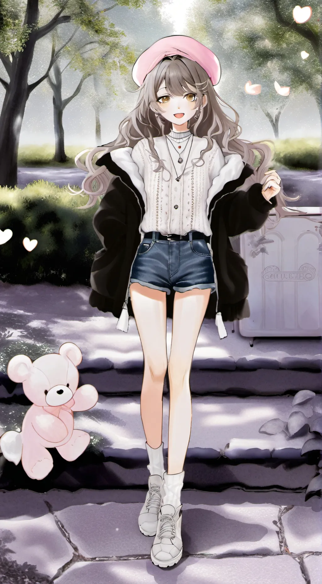 ai character: Melody background