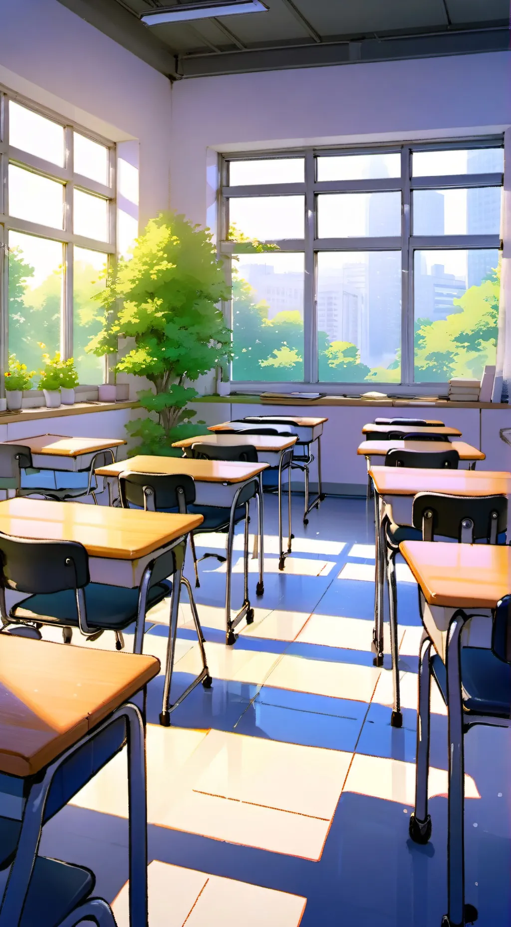 ai character: new class background