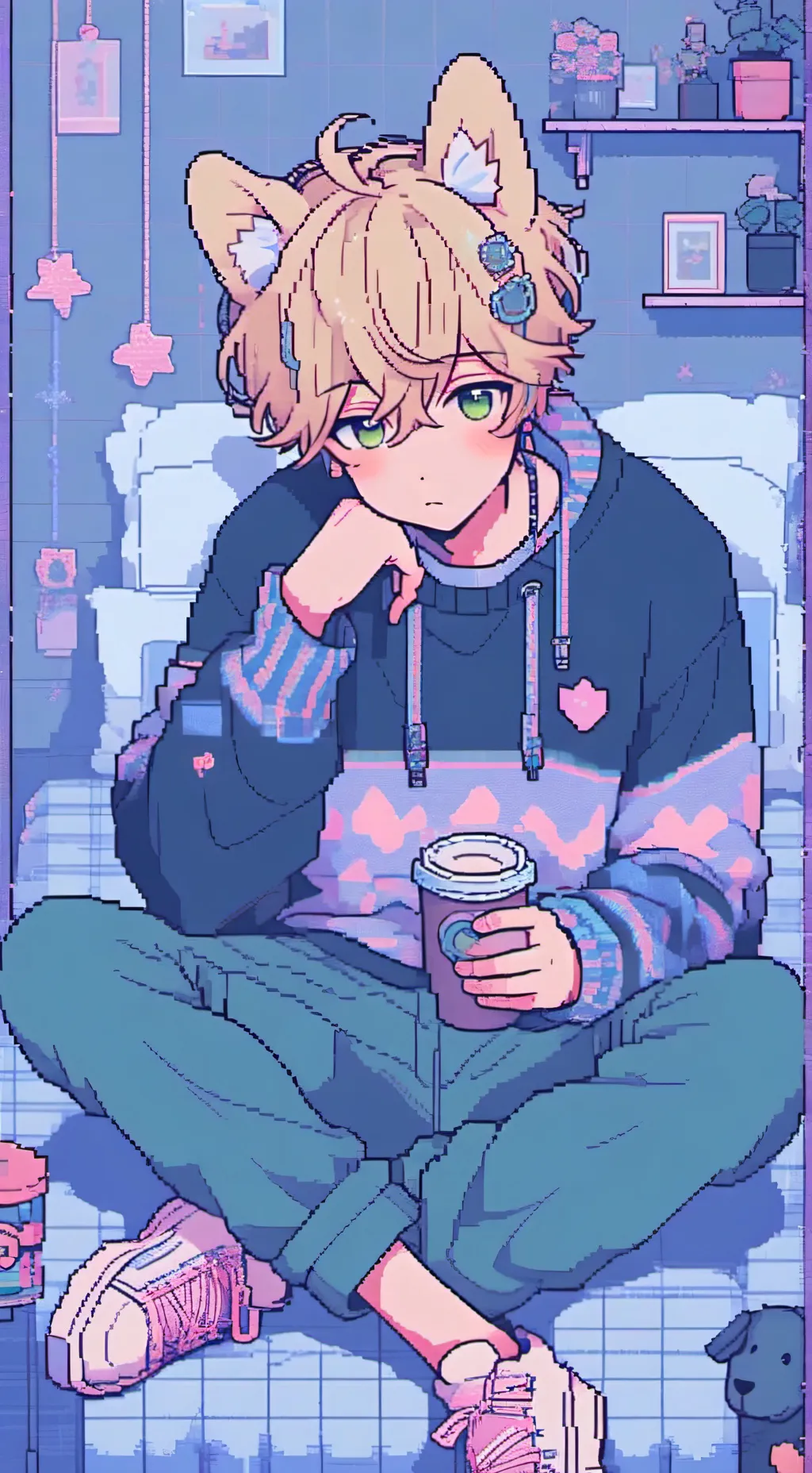 ai character: ✮Kristen Miles✮ background