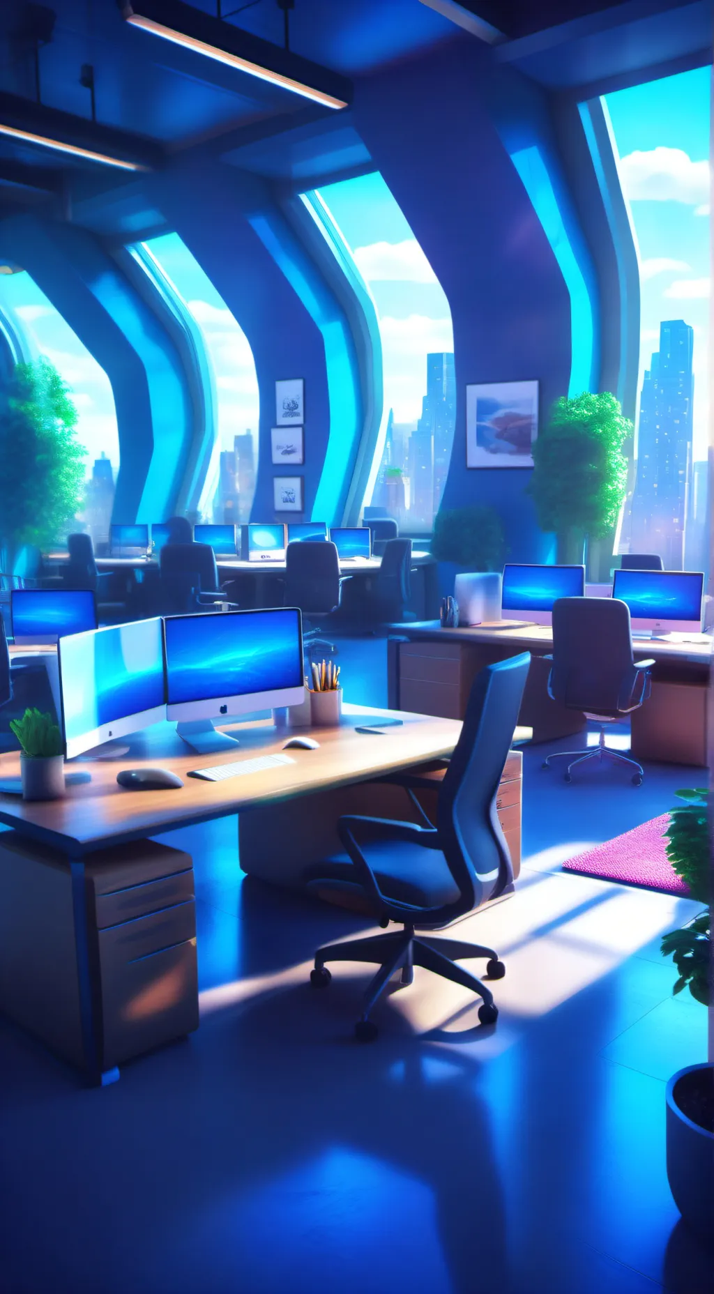 ai character: FNAF!!! background