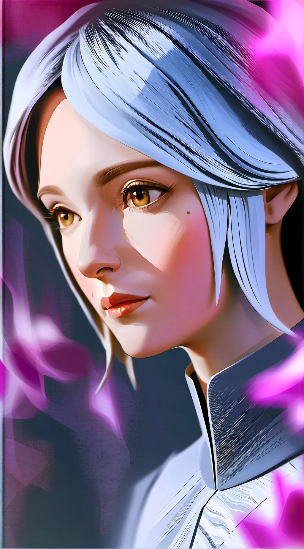 ai character: mujer  background