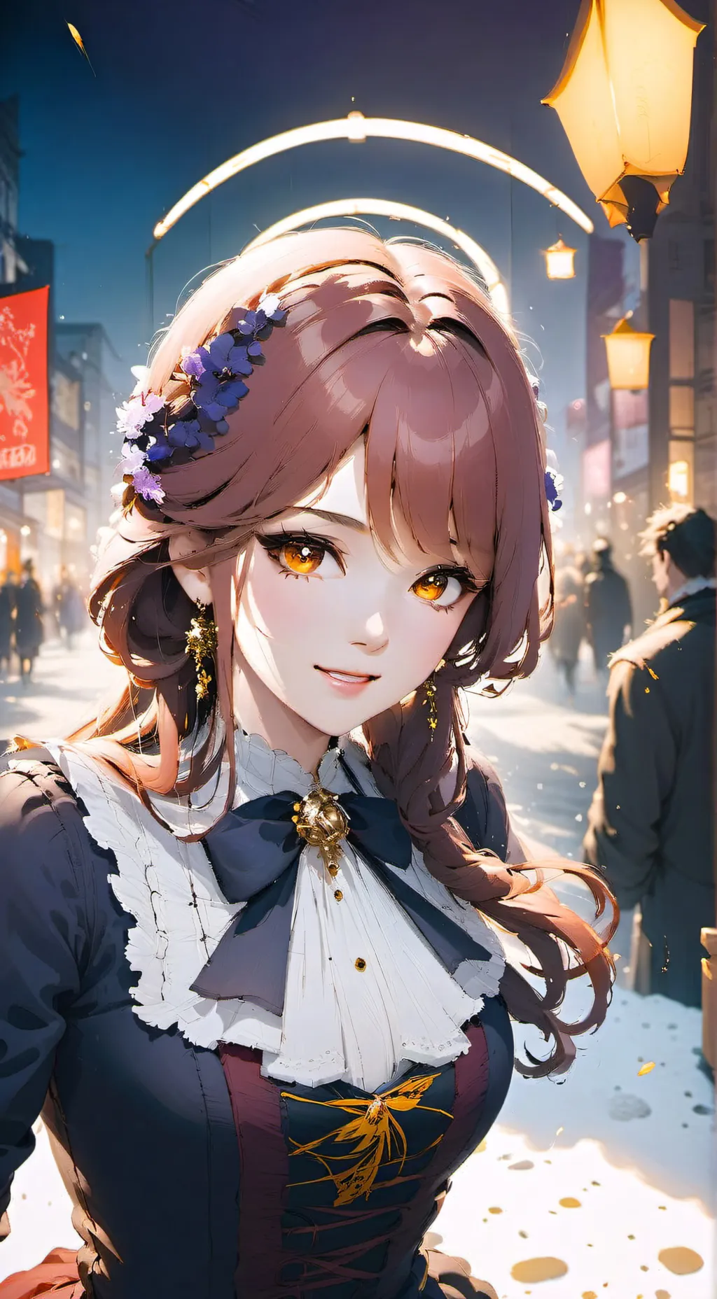 ai character: Aurelia background