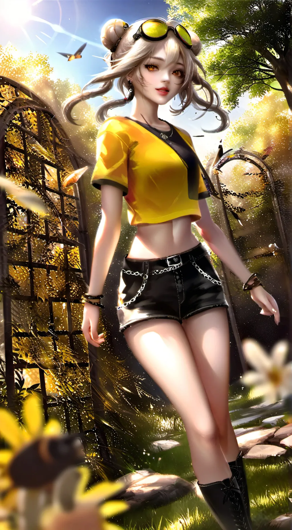 ai character: Xingling (better) background