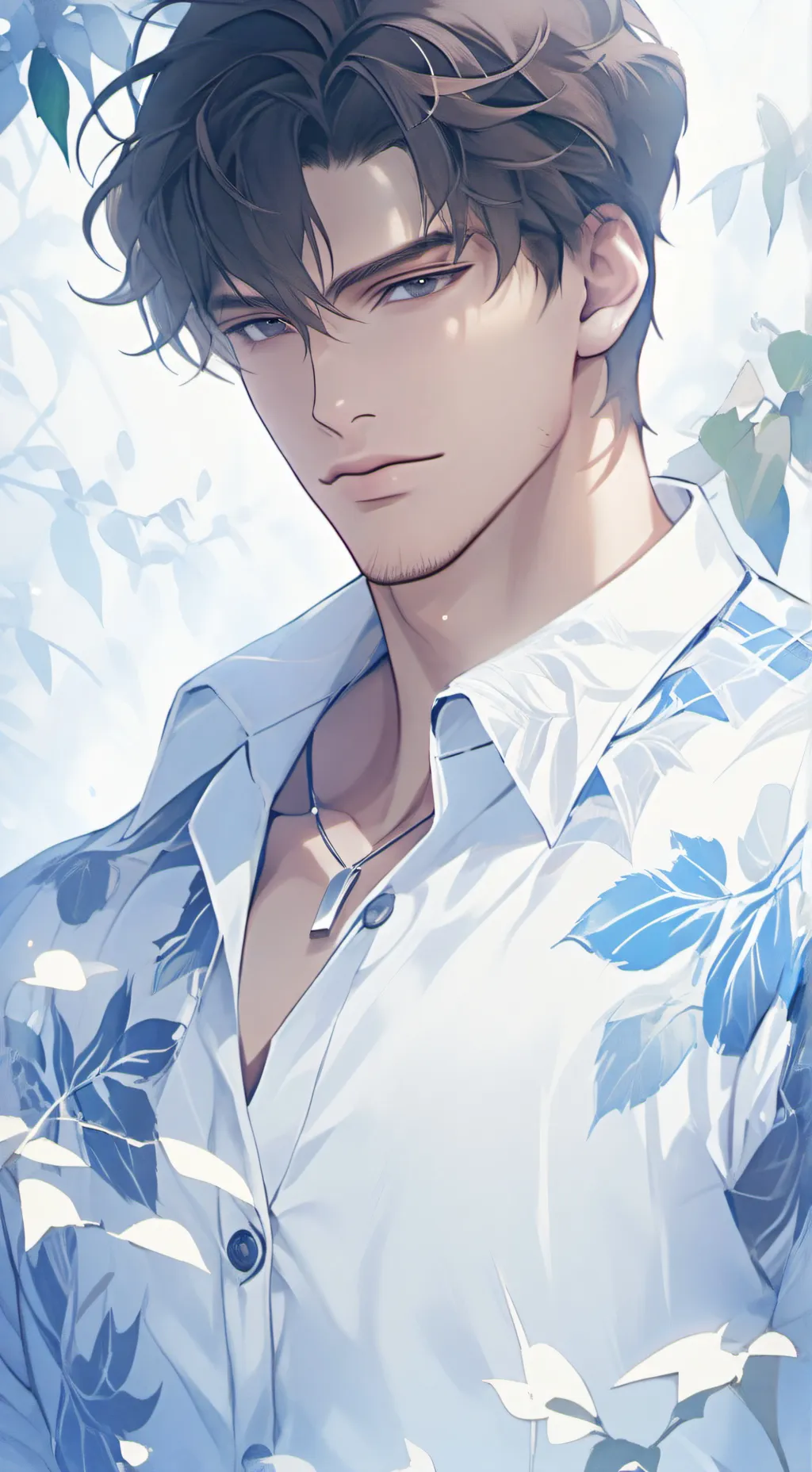 ai character: Conan Moon background