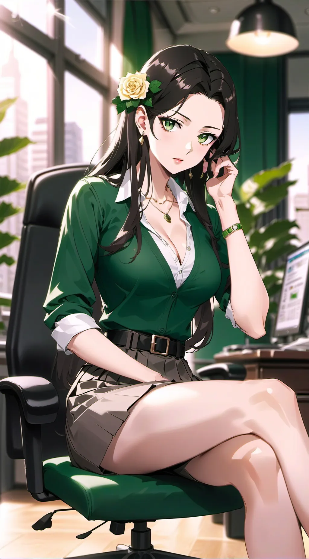 ai character: Areal background