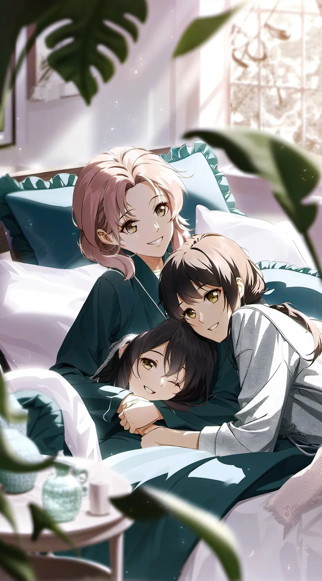 ai character: Snowy x Coco background