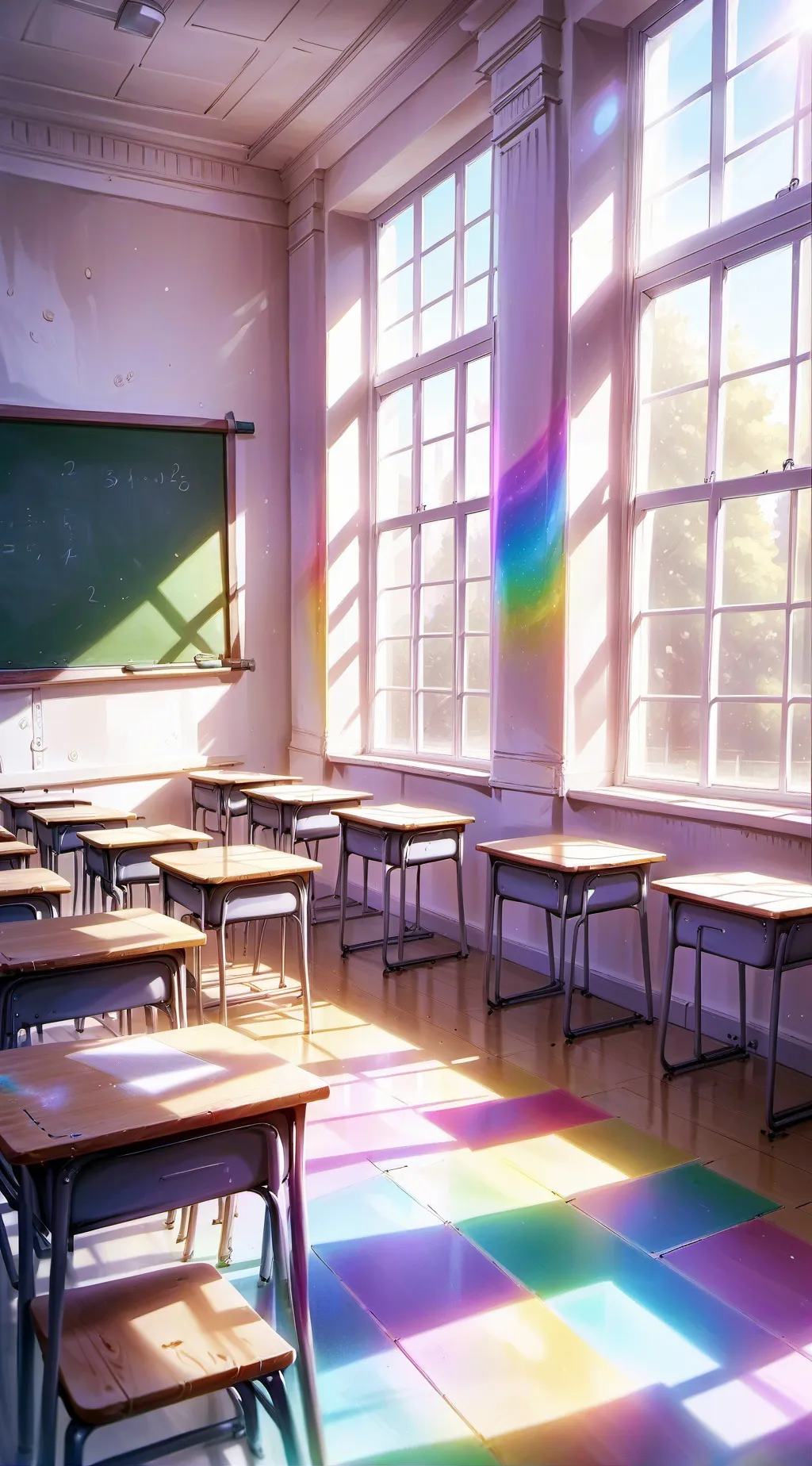 ai character: ☆~SCHOOL~☆ background