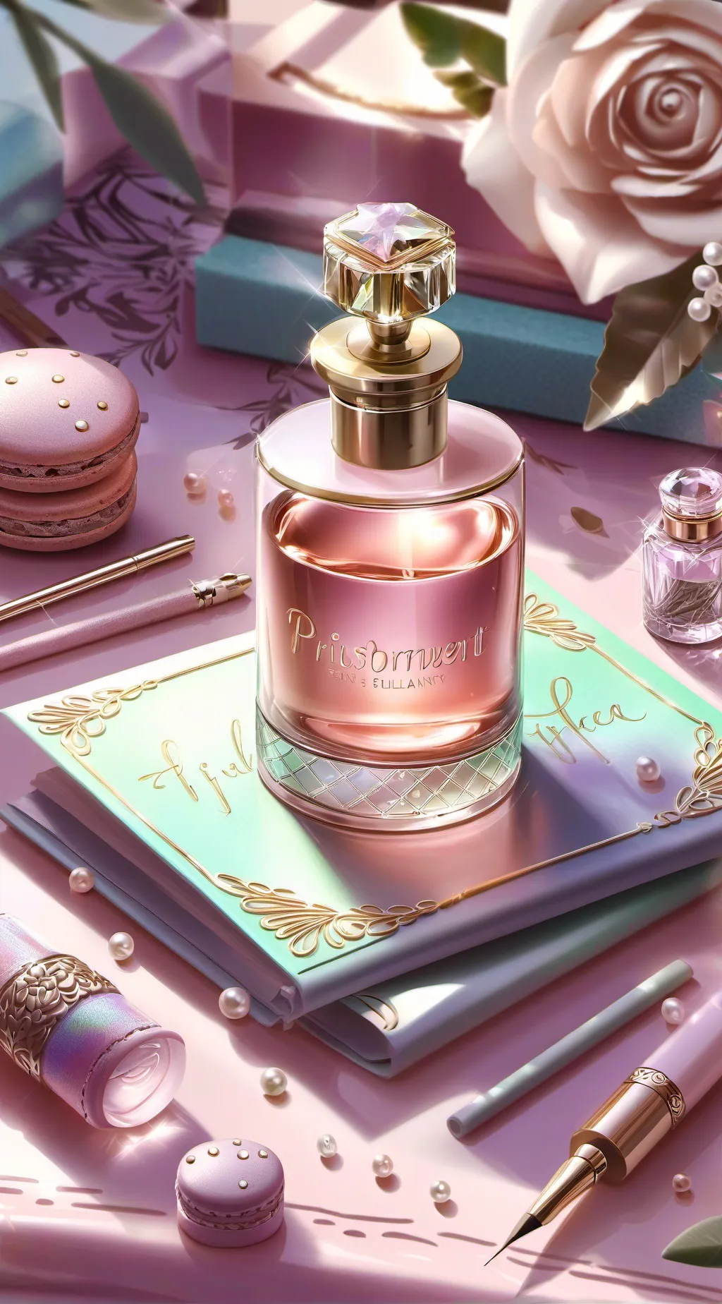 ai character: Girl Quiz background