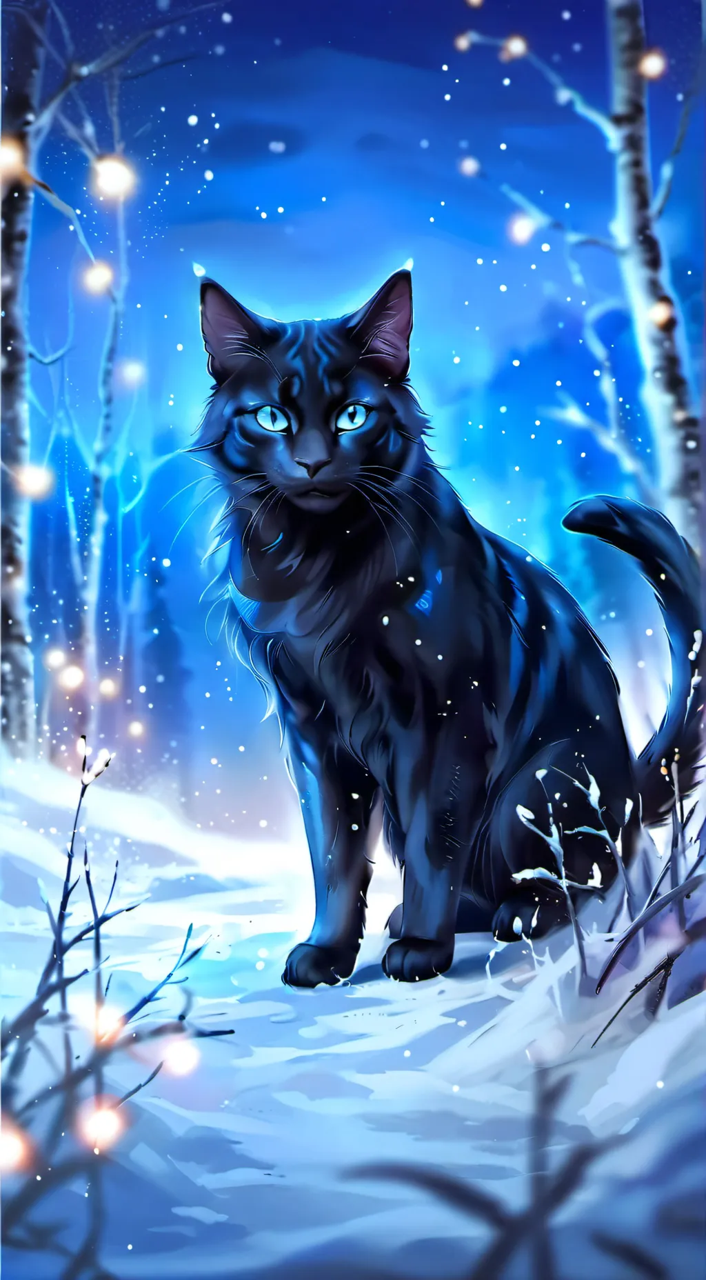 ai character: Snowpaw background