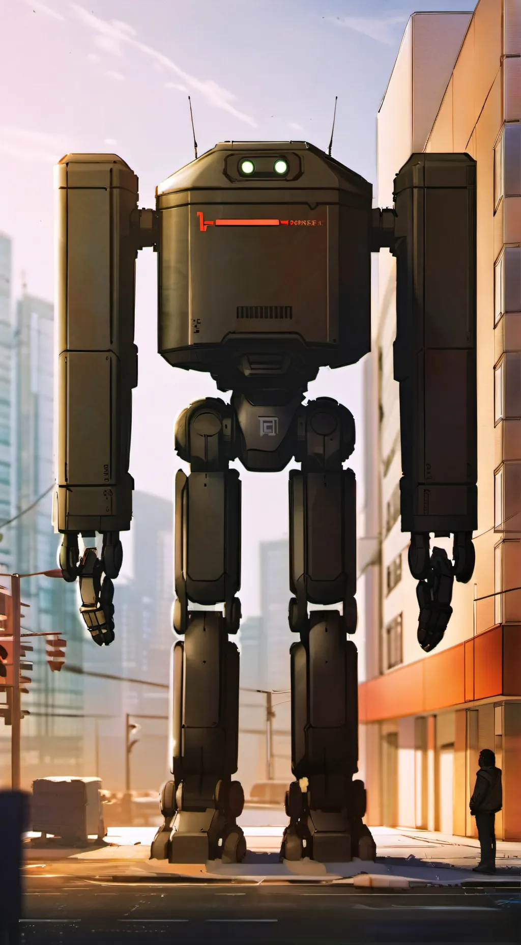 ai character: Omnidroid (v2) background