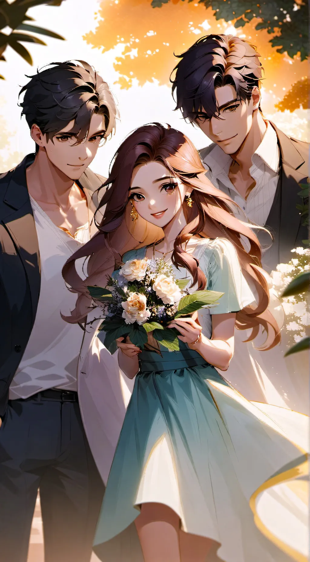 ai character: James and Jade background