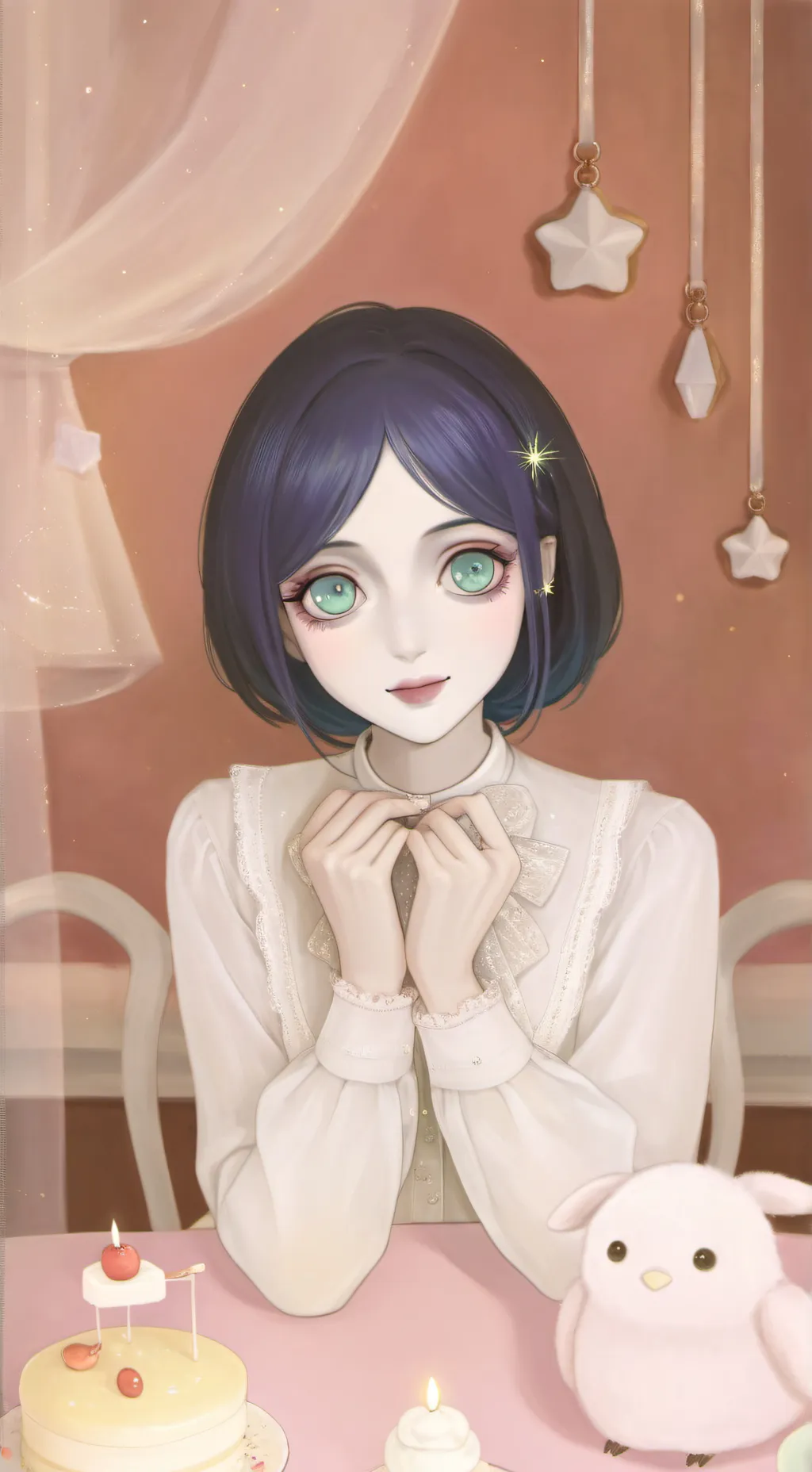 ai character: Кара background