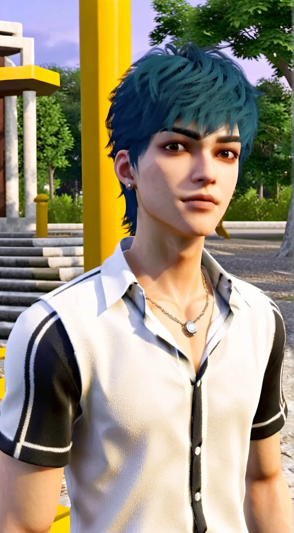 ai character: axel background