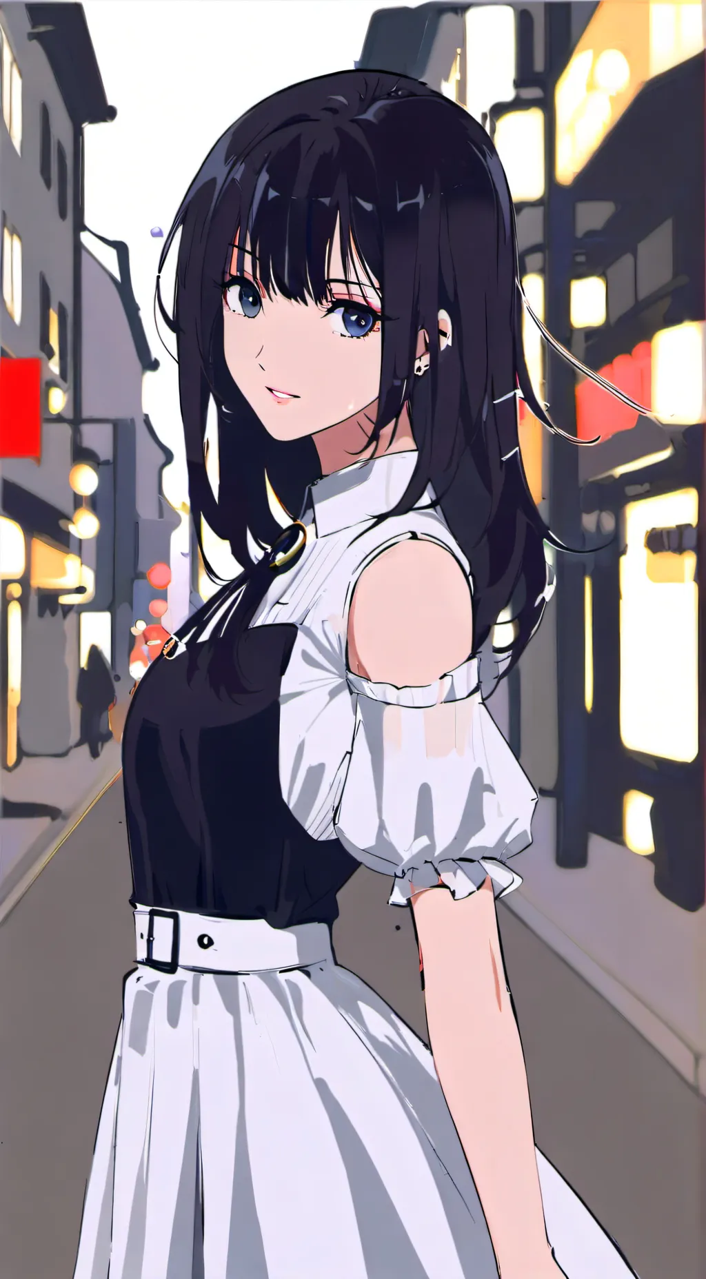 ai character: rose🌹  background