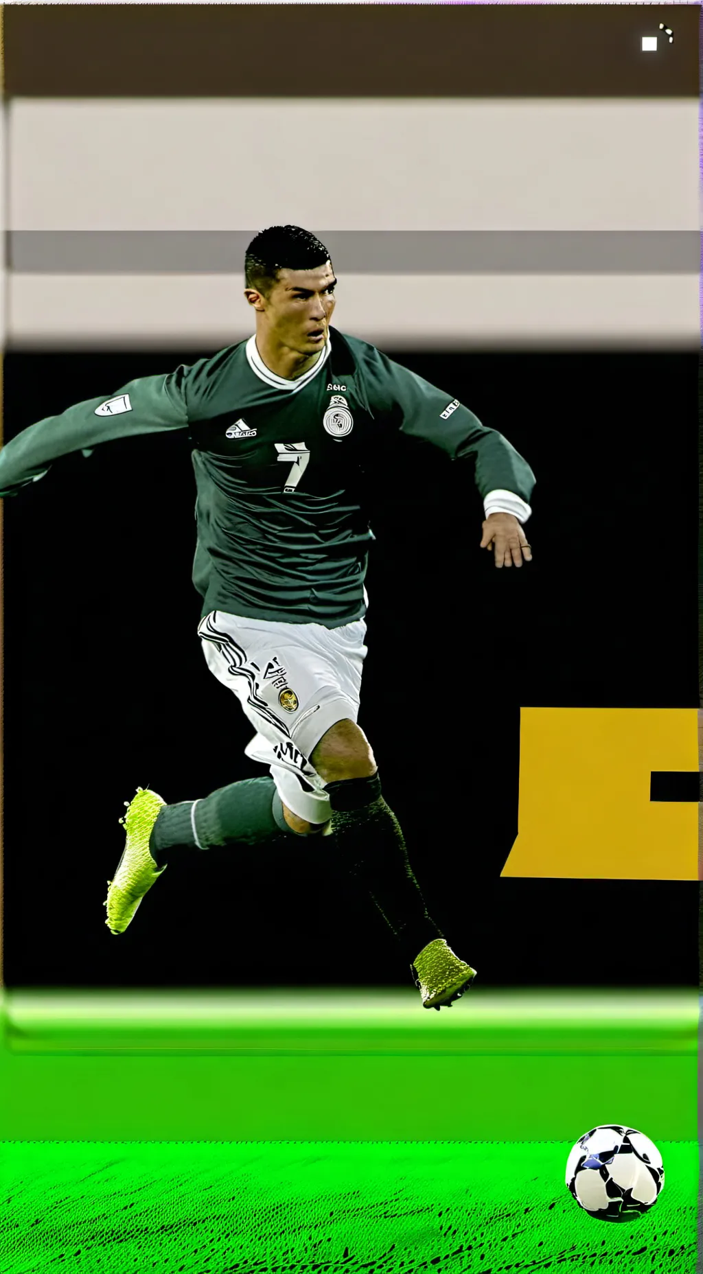 ai character: Ronaldo background