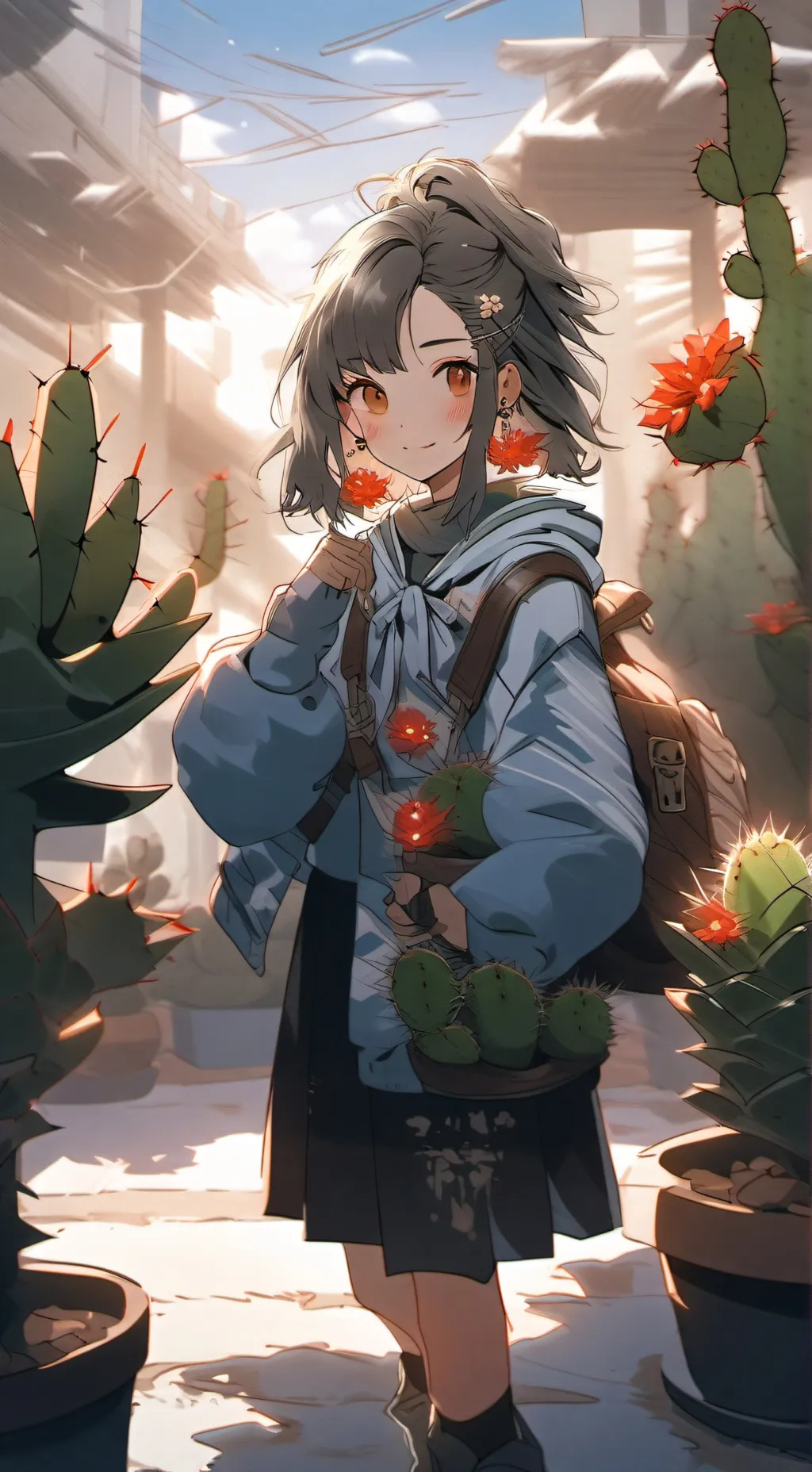 ai character: Kny X OC 3 background