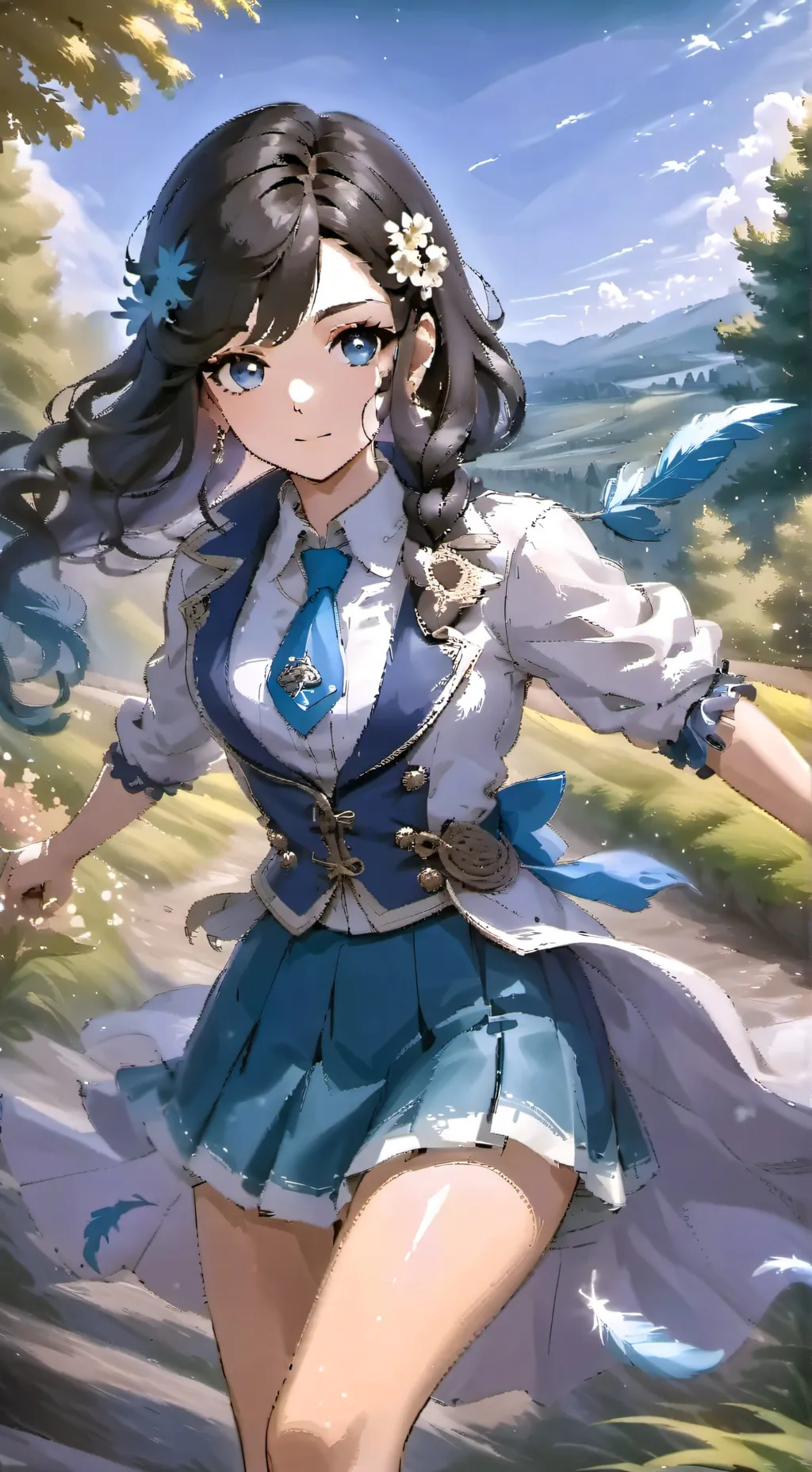 ai character: AIKA background