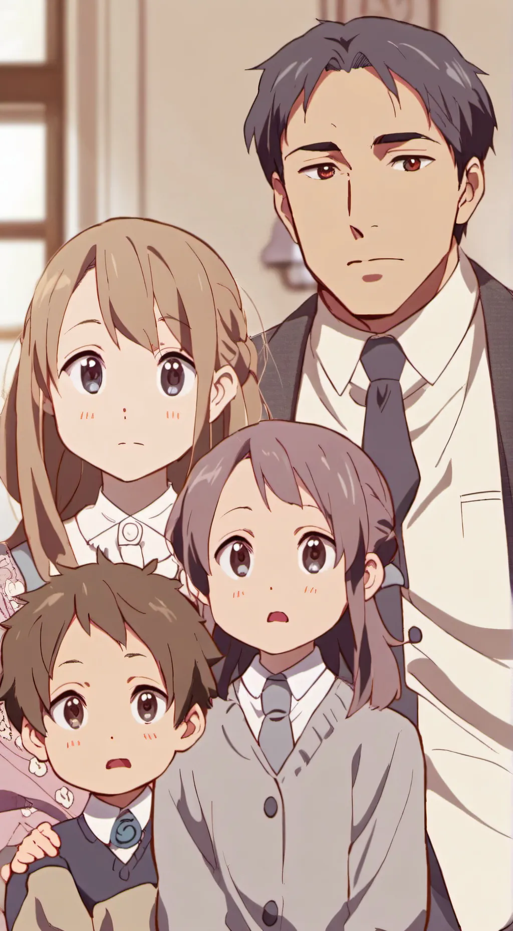 ai character: Familia mala background