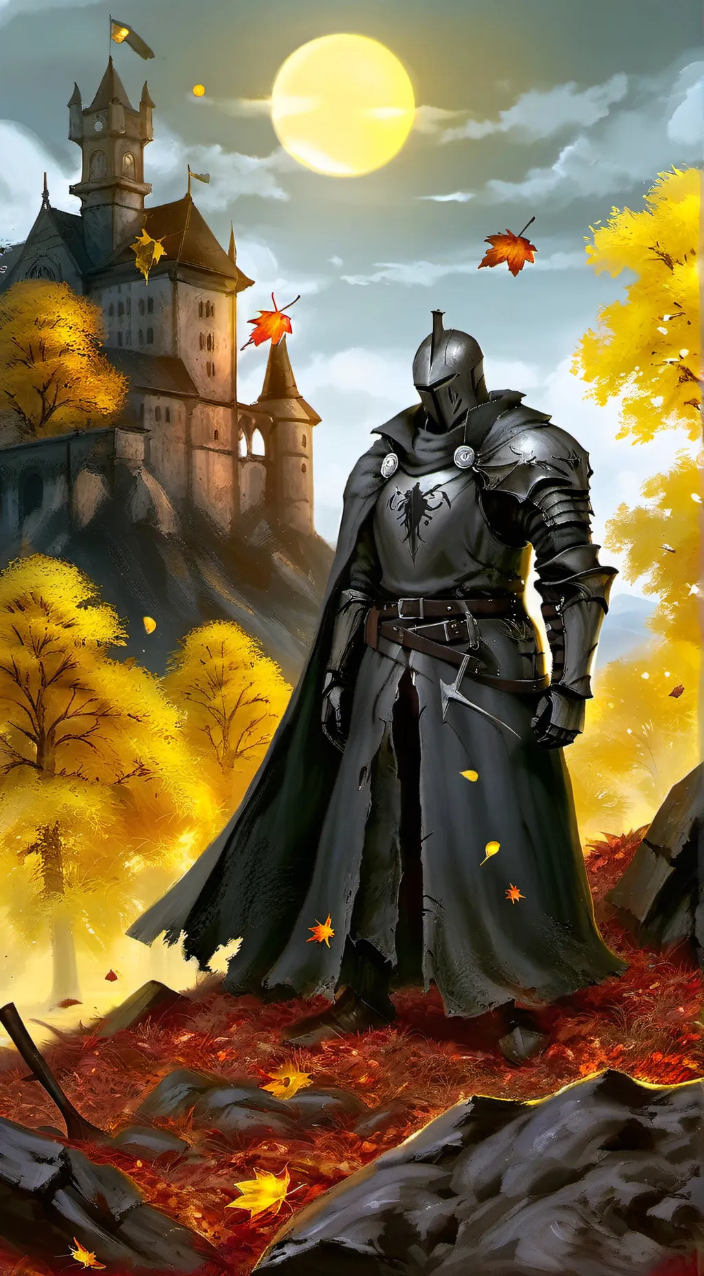 ai character: Фентези background