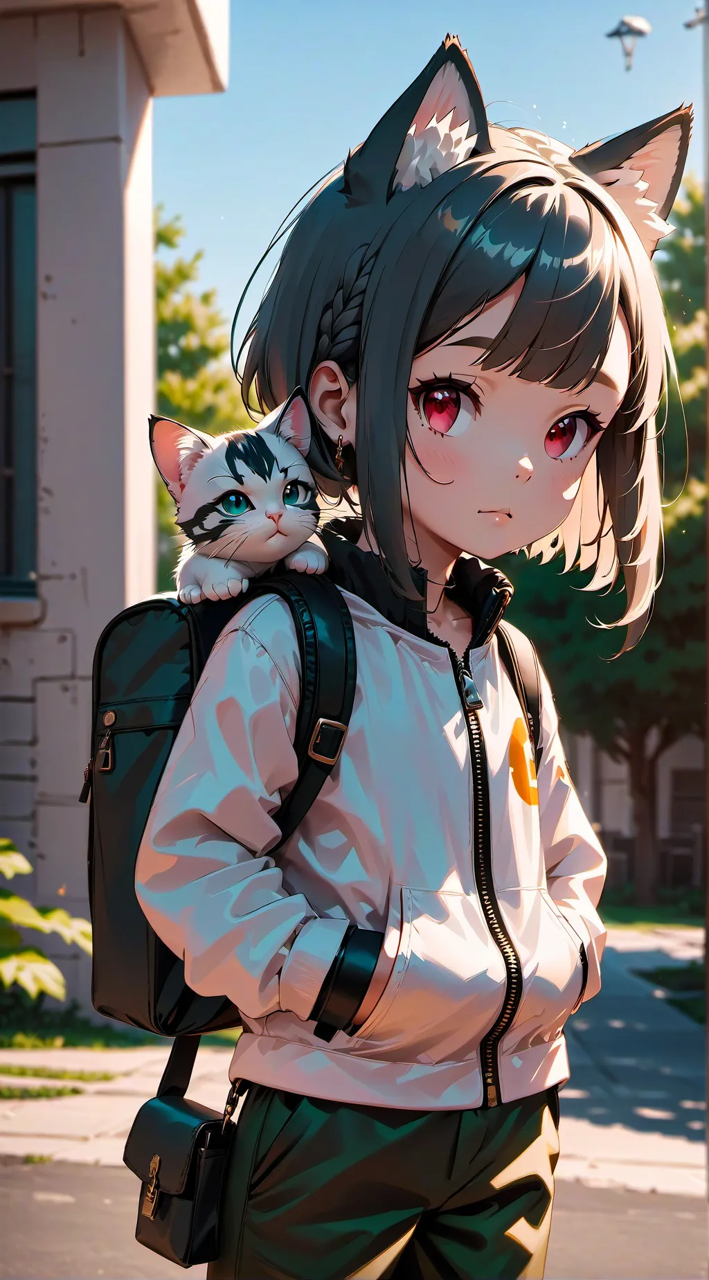 ai character: адина background