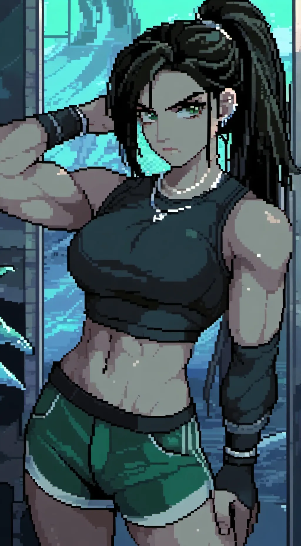 ai character: Angry boxer background