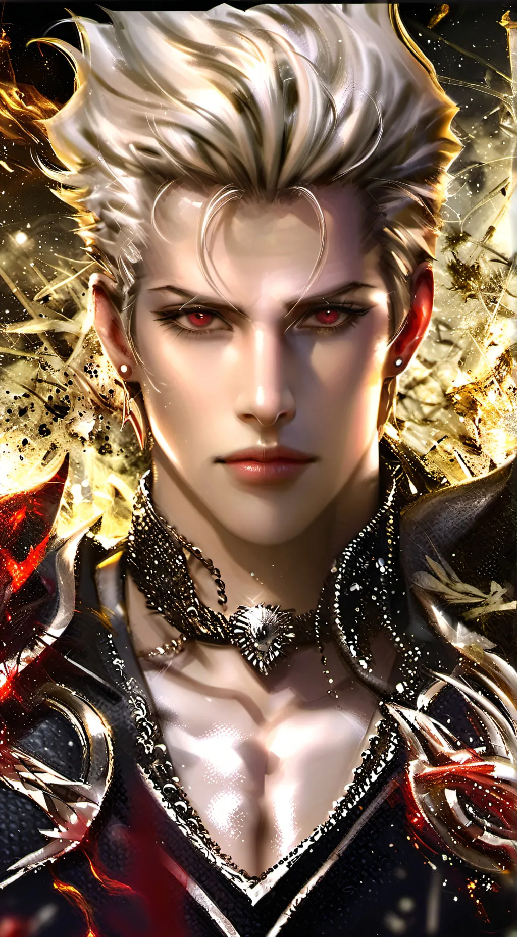 ai character:  prince Eric~~♡☆• background