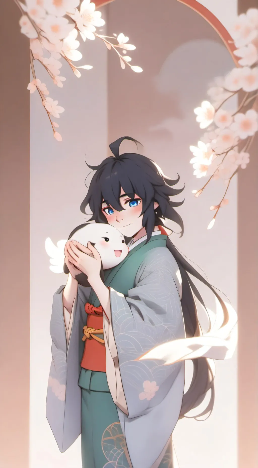 ai character: idol kny background