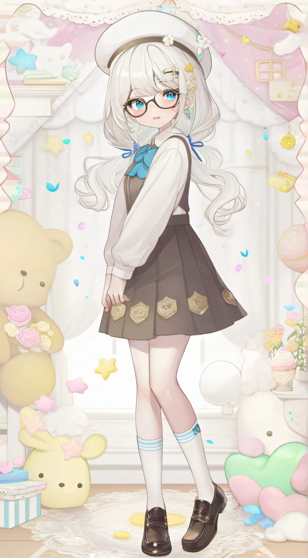 ai character: ✯Zara✯ background