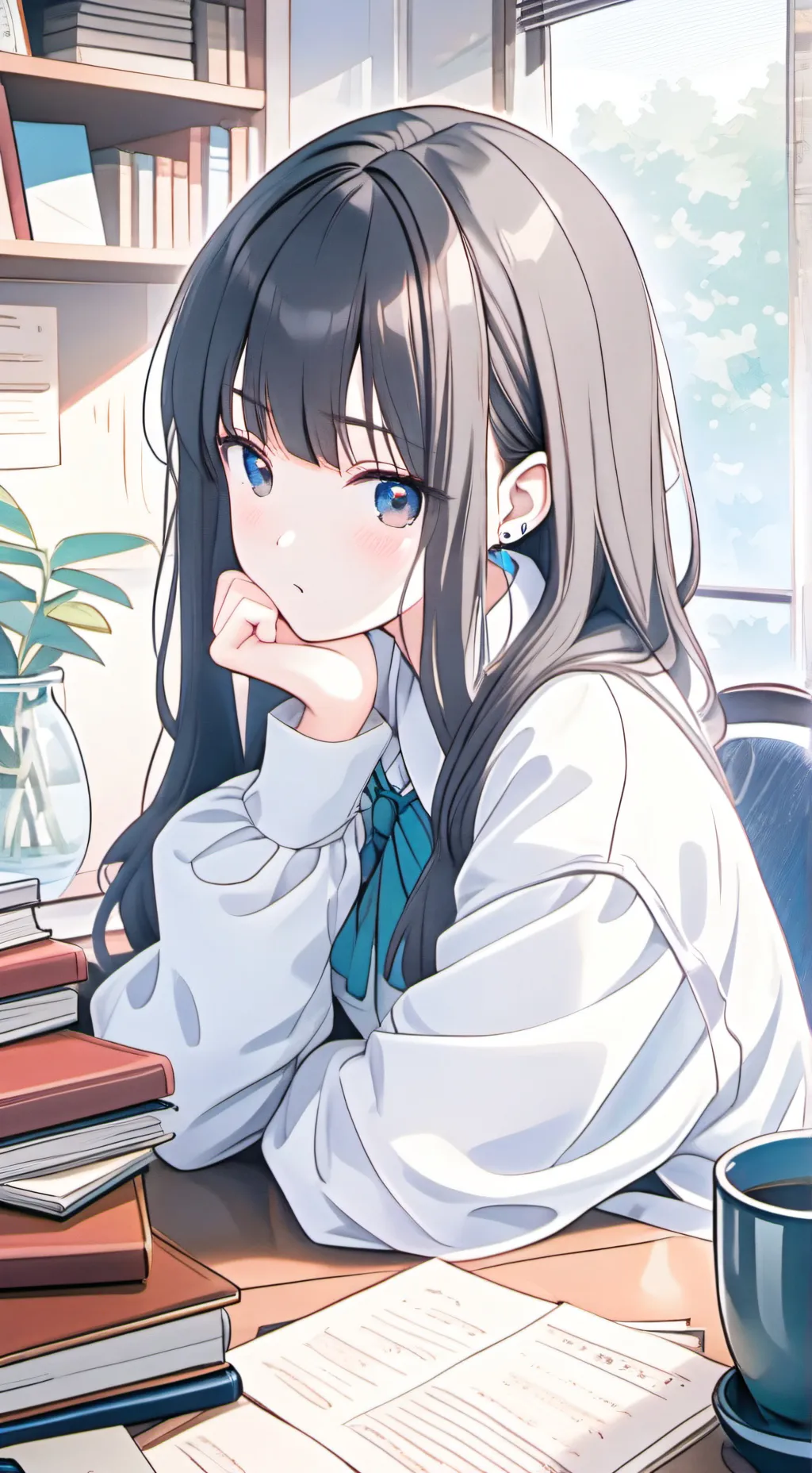 ai character: Dia 💭 background