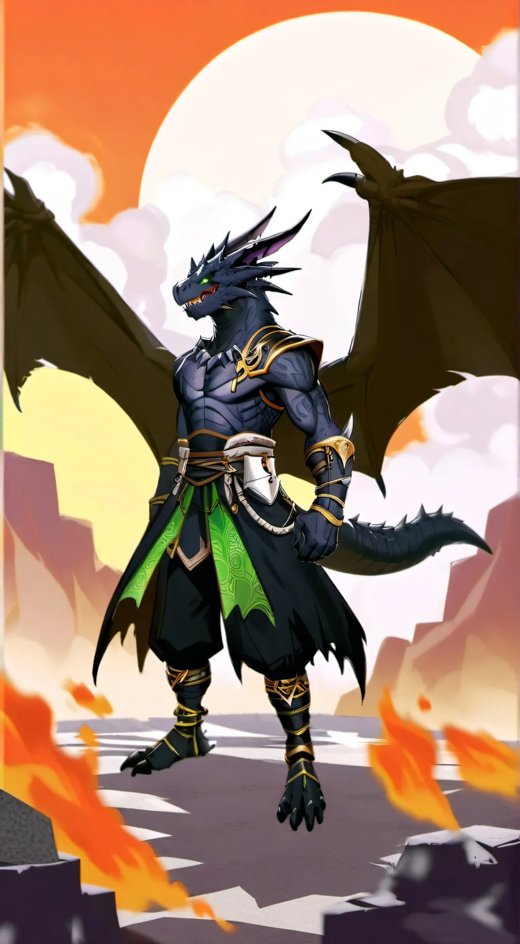 ai character: Lohbert background