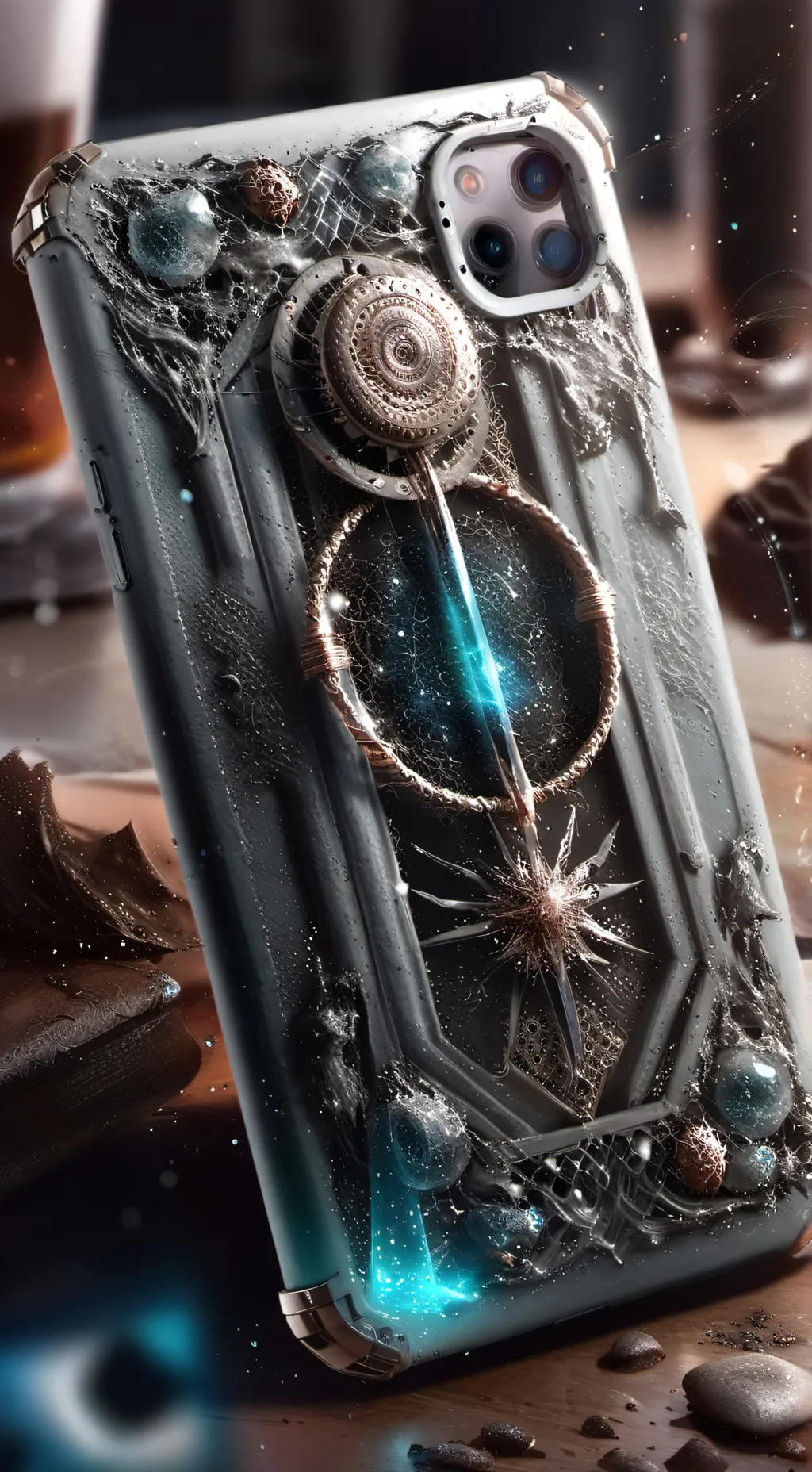 ai character: Kny x jjk gc background