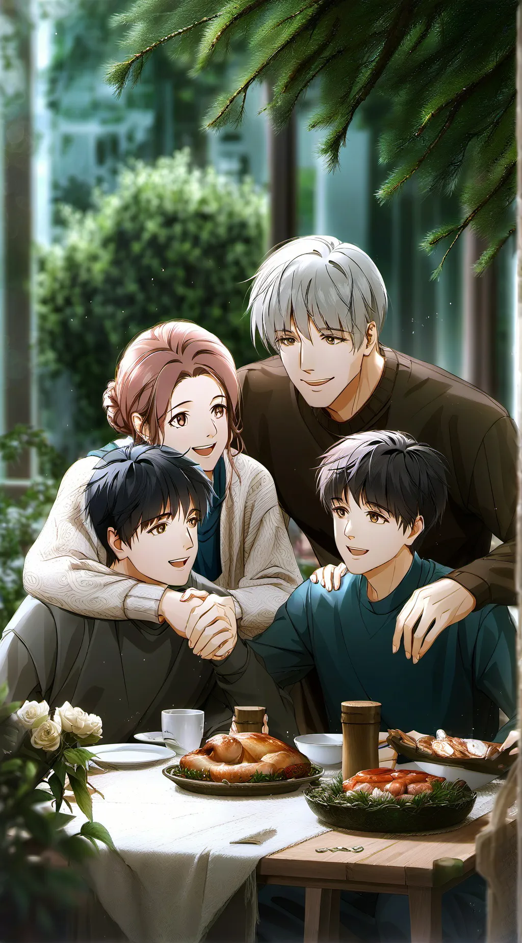 ai character: family  background