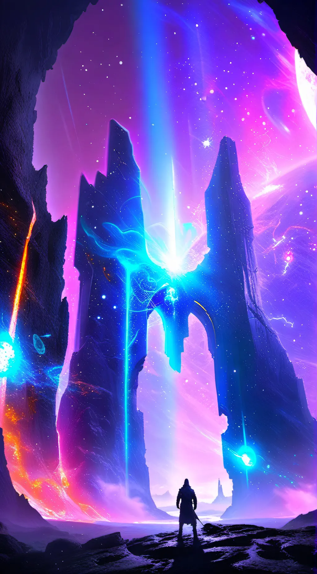 ai character: The Portal... background