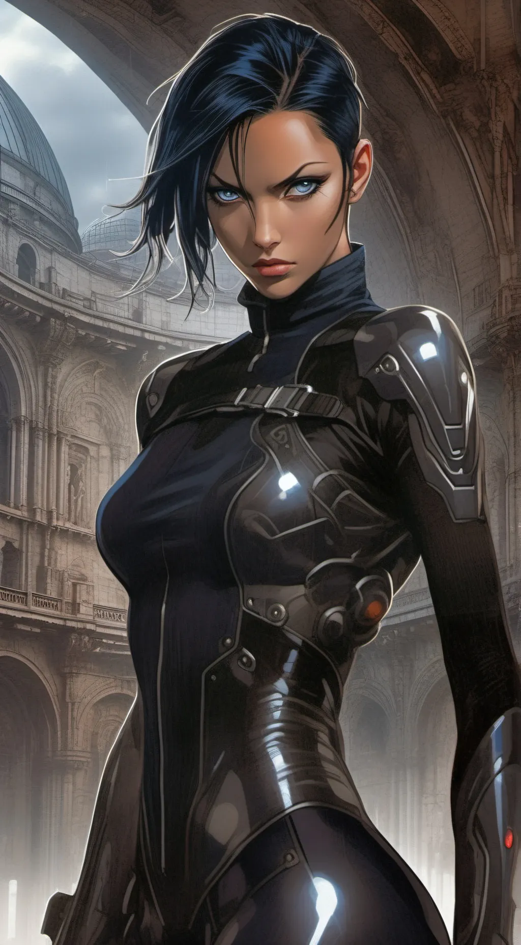 ai character: Phasma LeFaux background