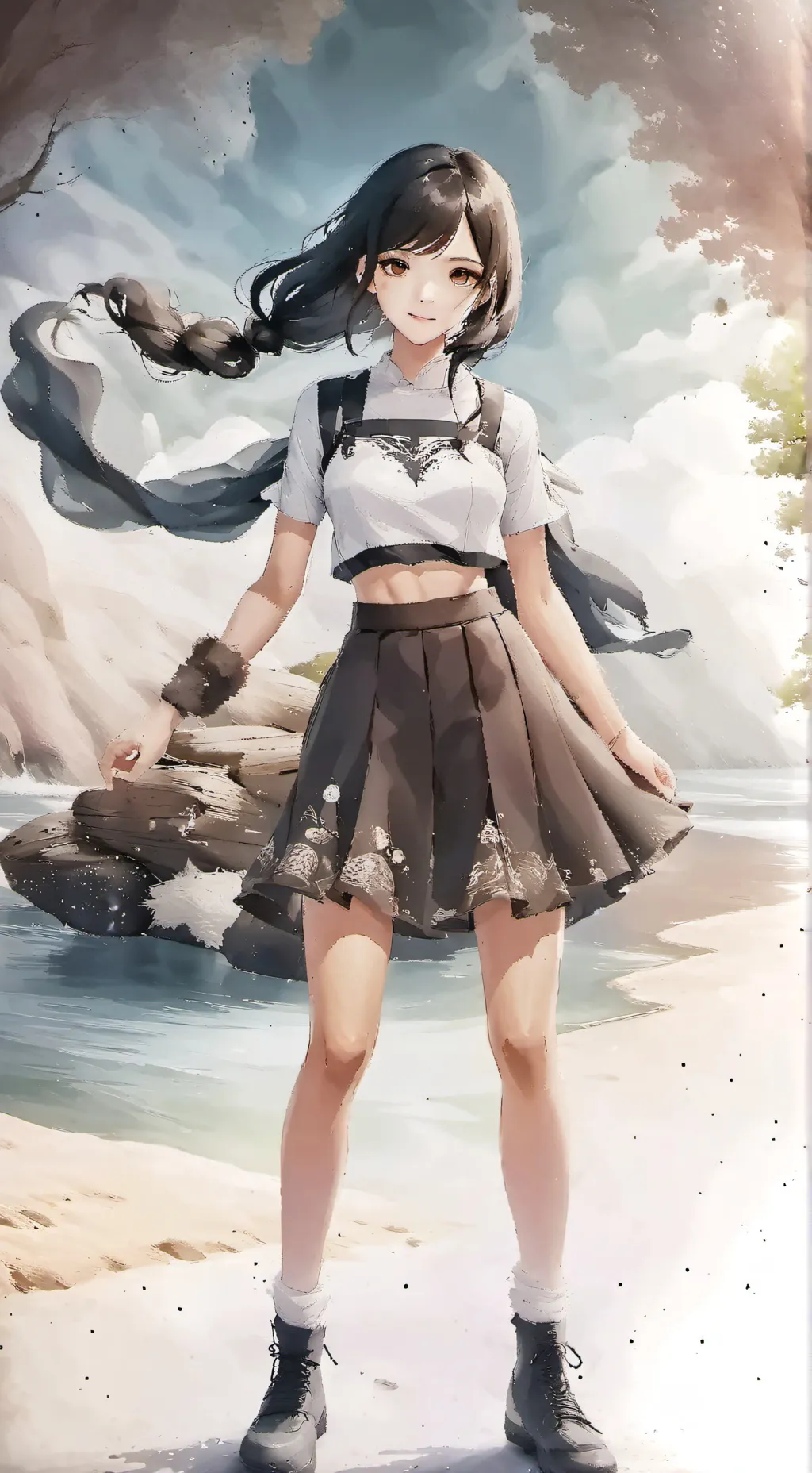 ai character: Amelia background