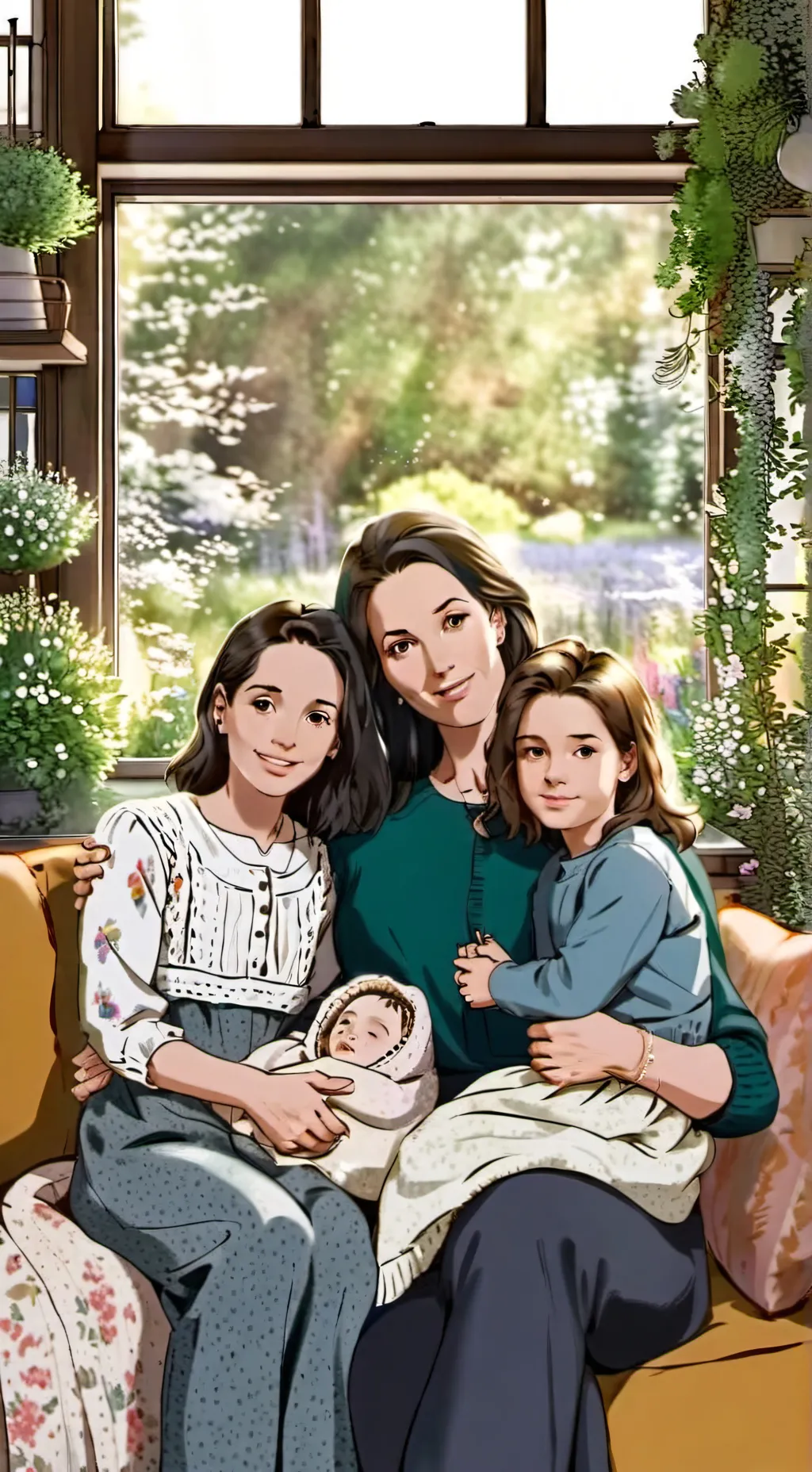 ai character: family! background