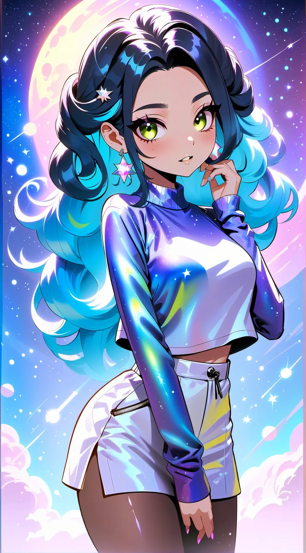 ai character: blue nickname b background