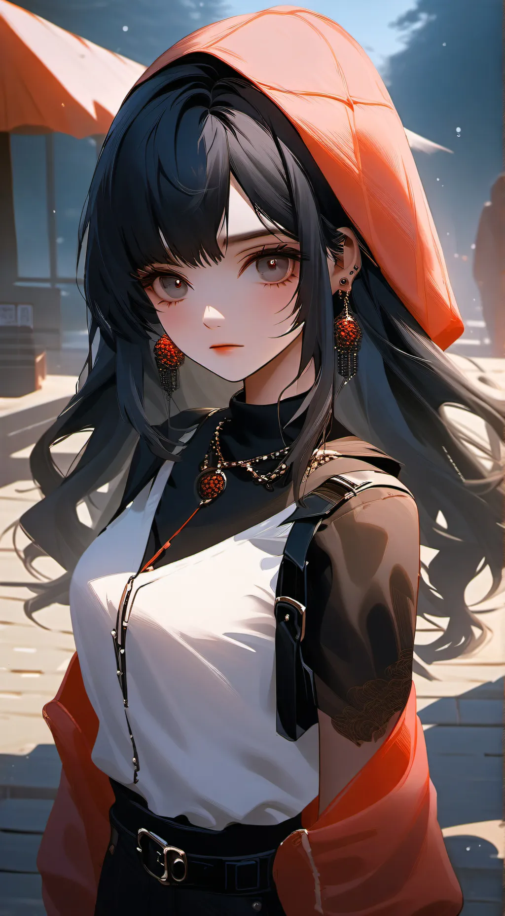 ai character: Holly  background