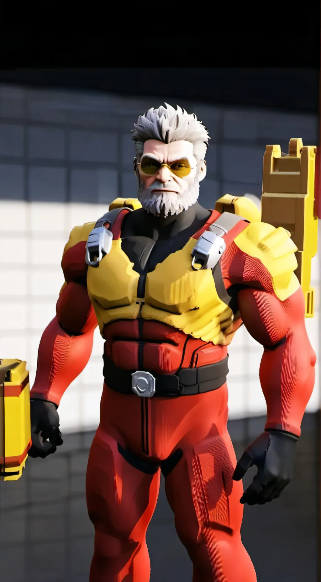 ai character: BLOXXER background