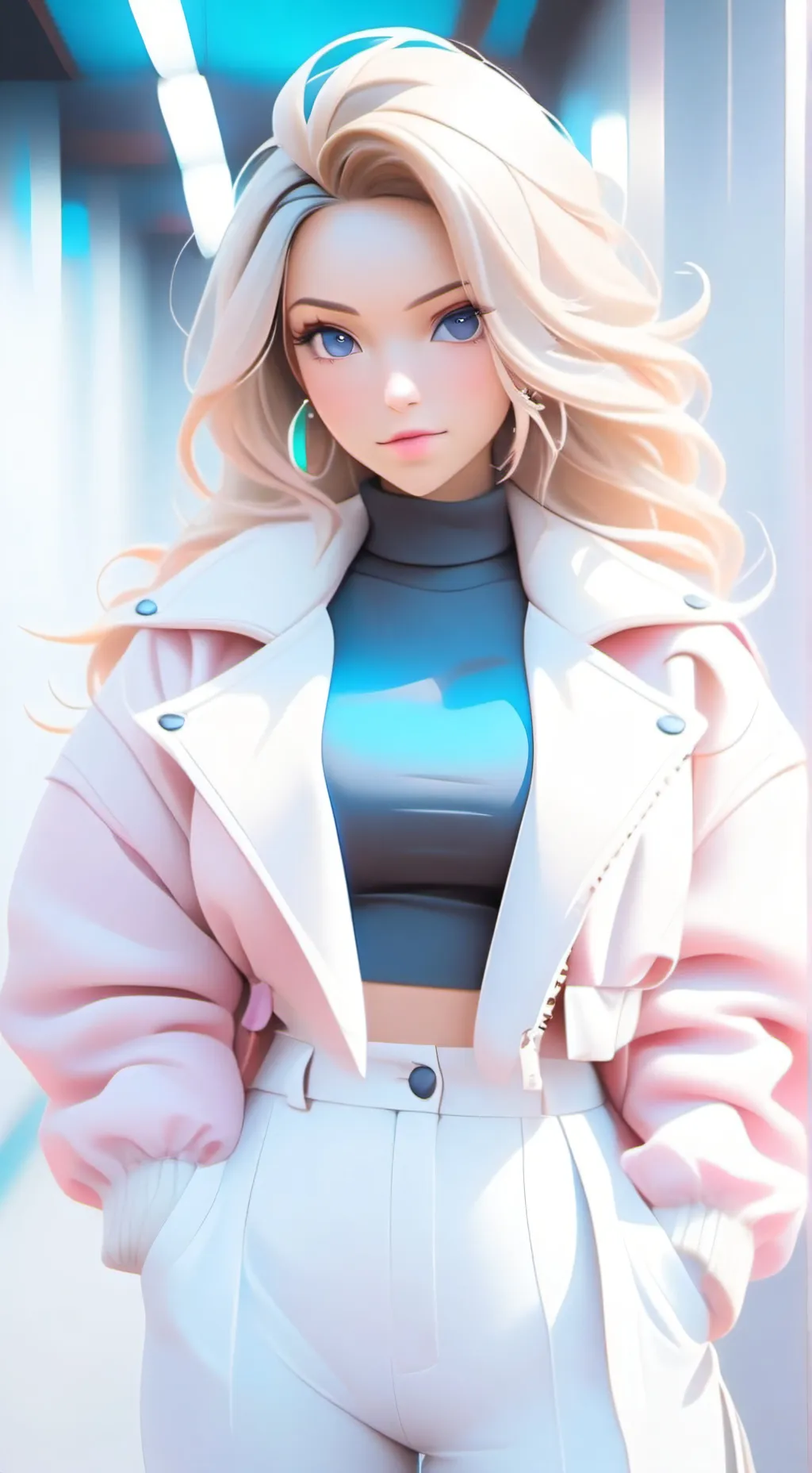 ai character: Ariana background