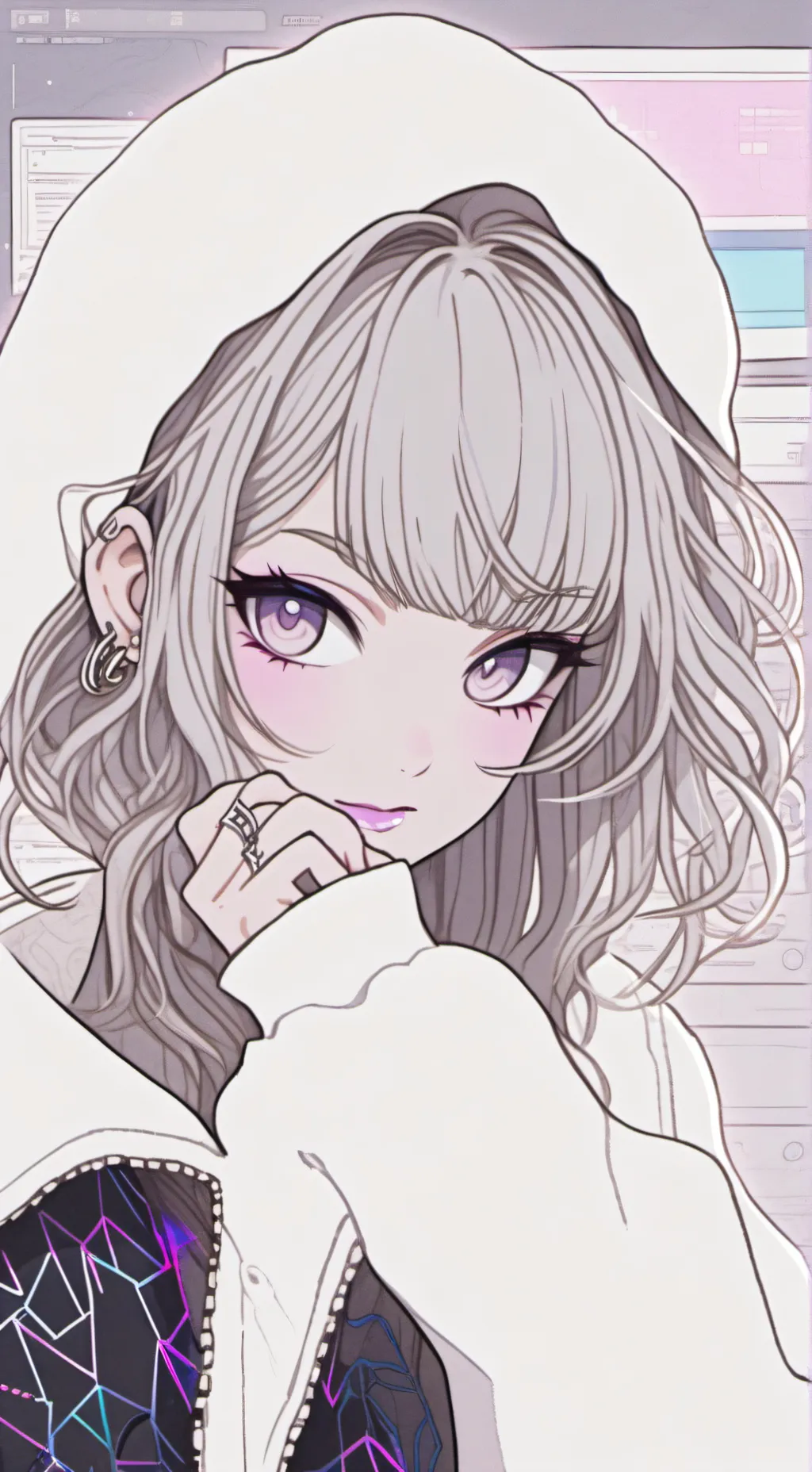 ai character: Twoja Hakerka background