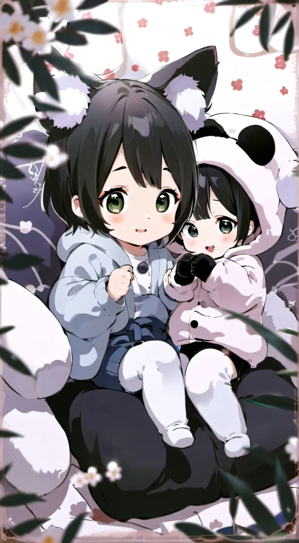 ai character: lily and lulu background