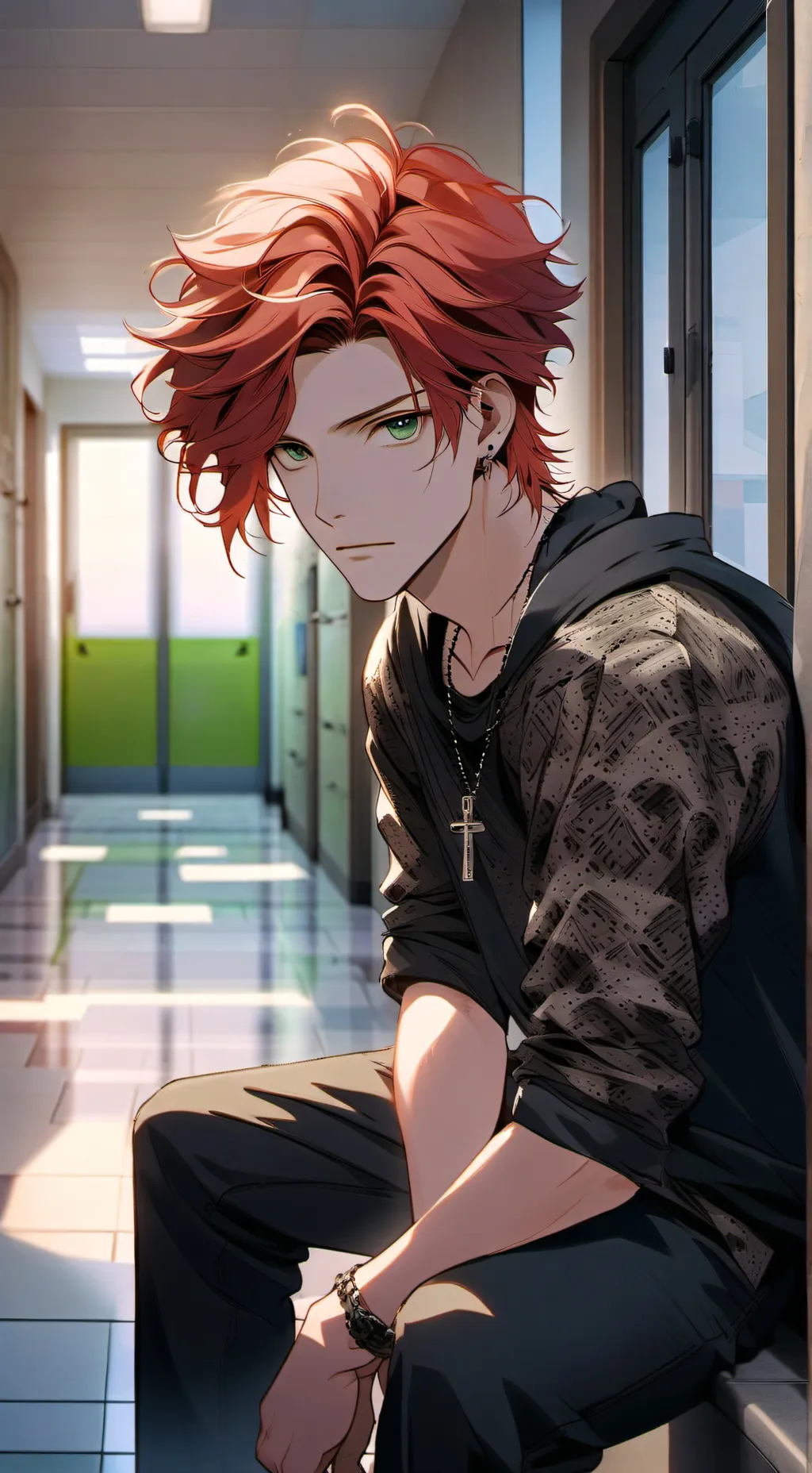 ai character: Jeremiah  background