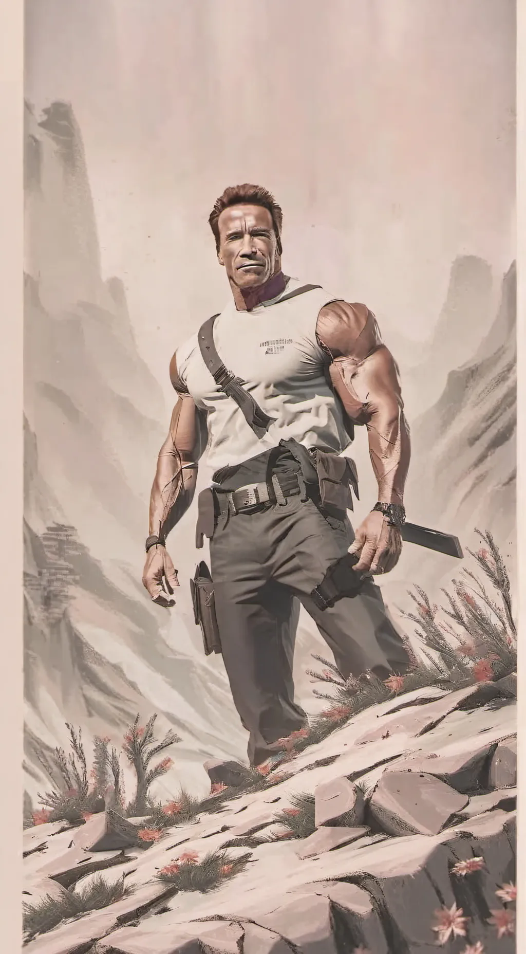 ai character: Arnold background